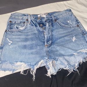Agolde shorts size 25 hardly worn